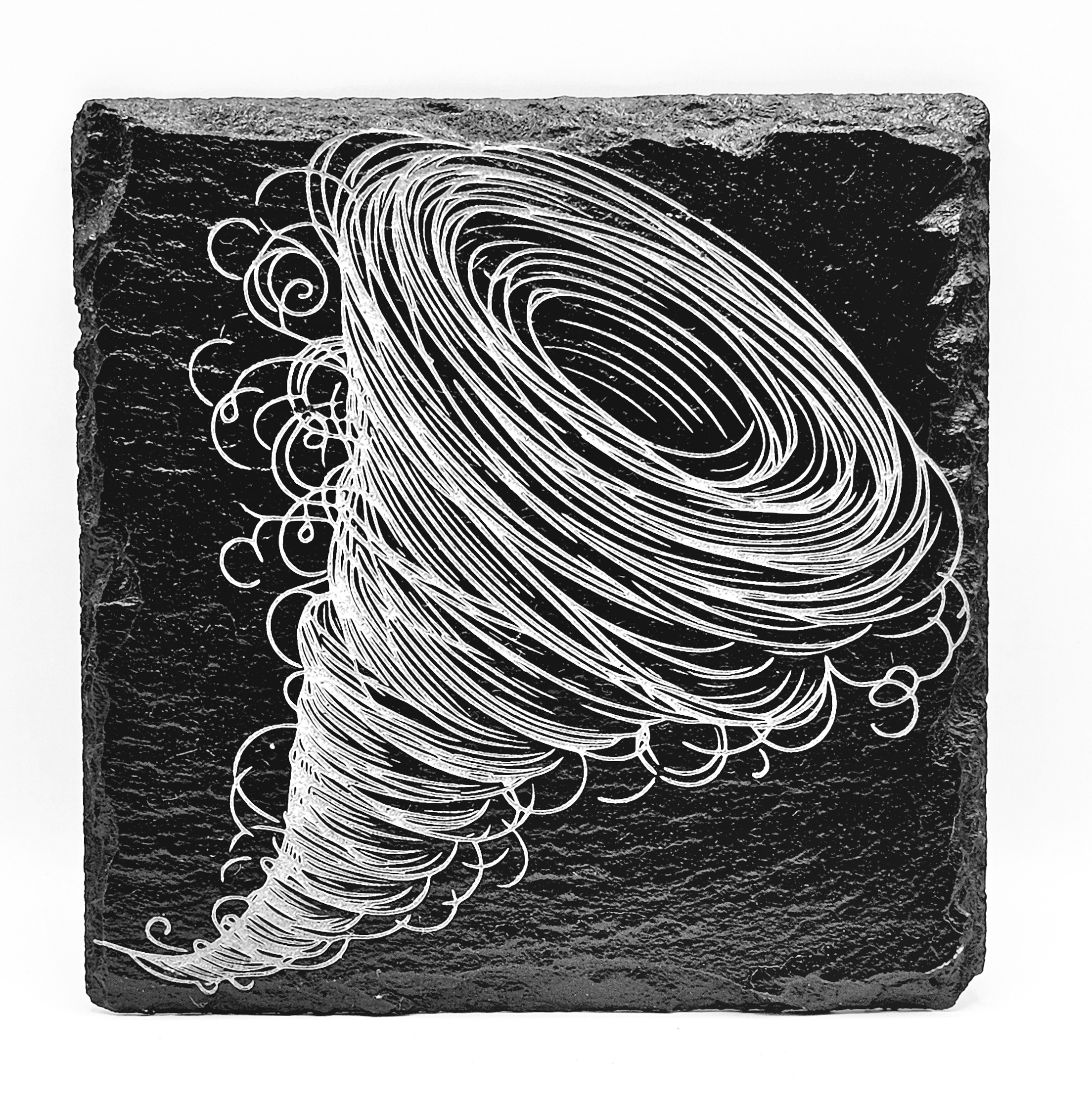 Engraved Tile - Custom ceramic engraving